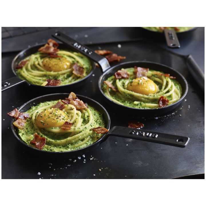 Cast Iron, 4.5-inch, Mini Frying Pan, Black Matte, large 3