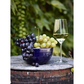 6.5-inch / 2-pc, Large Universal Bowl Set, dark blue