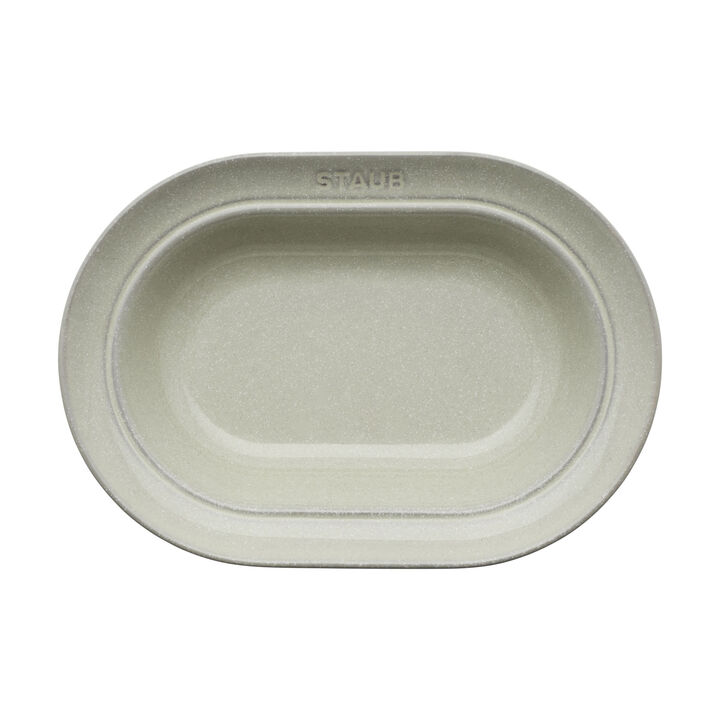 Dinnerware, 10-inch, oval serving dish, white, large 2