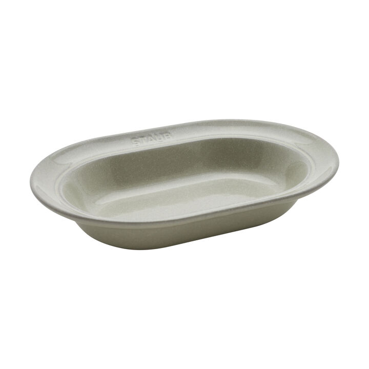 Dinnerware, 10-inch, oval serving dish, white, large 3