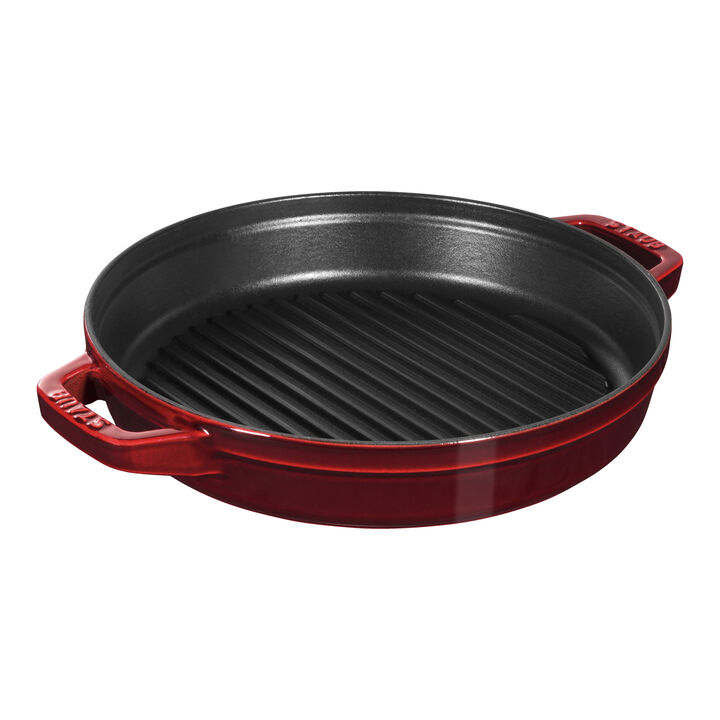Cast Iron, 4-pc Stackable Set, Grenadine, Cast Iron , large 4