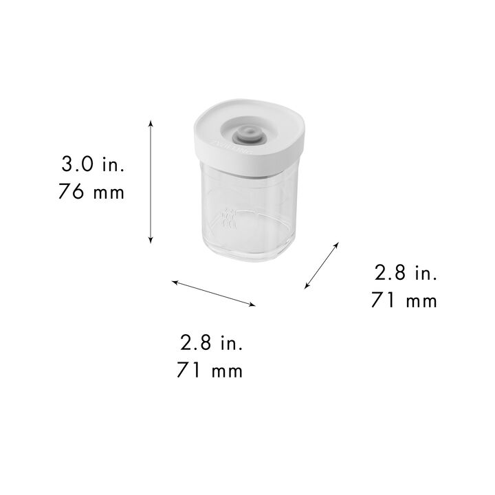 Fresh & Save CUBE, CUBE Spice Set , XS / 3-pc, transparent-white, large 2