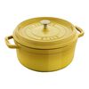 Cast Iron, 4 qt, Round, Dutch Oven, Citron, small 1