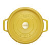 Cast Iron, 4 qt, Round, Dutch Oven, Citron, small 10