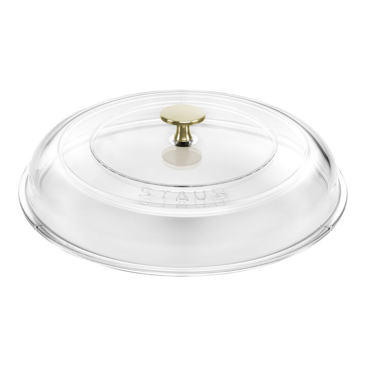 Cast Iron, 3.5 qt, Braiser With Glass Lid, Citron, large 4