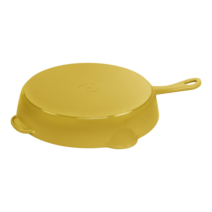 Cast Iron, 11-inch, Traditional Deep Skillet, Citron, large 3