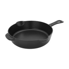 8.5-inch, Traditional Deep Skillet, Black Matte
