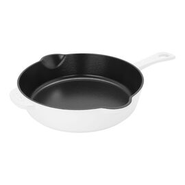 8.5-inch, Traditional Deep Skillet, Pure-white