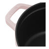 Cast Iron, 4 qt, Round, Dutch Oven, Pink Peony, small 5