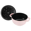Cast Iron, 5.25 qt, Essential French Oven, Pink Peony, small 3