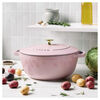 Cast Iron, 5.25 qt, Essential French Oven, Pink Peony, small 5