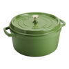 Cast Iron - Round Cocottes, 7 qt, Round, Dutch Oven, Pistachio, small 1