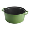 Cast Iron - Round Cocottes, 7 qt, Round, Dutch Oven, Pistachio, small 4