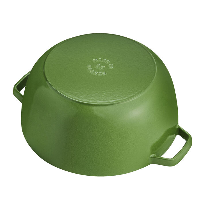 Cast Iron, 5.25 qt, Essential French Oven, pistachio, large 4
