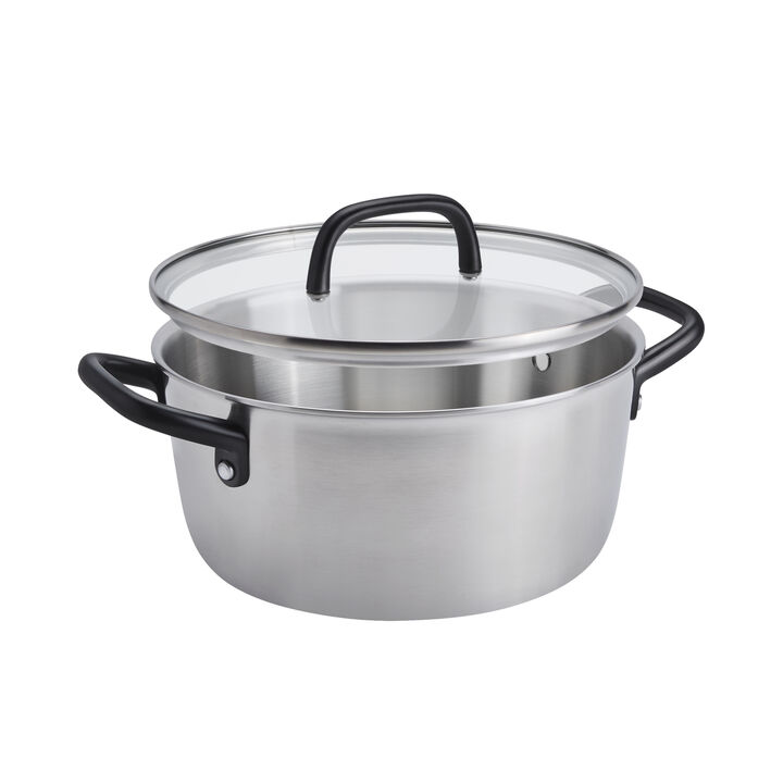 Milano Stainless Steel, 7-pc, Pots And Pans Set, large 3