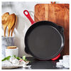 Cast Iron, 11-inch, Traditional Deep Skillet, Cherry, small 3
