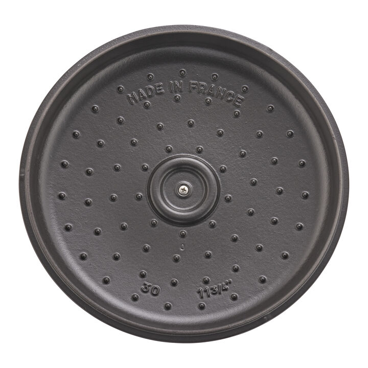 Cast Iron, 3.5 qt, Braiser, Grenadine, large 3