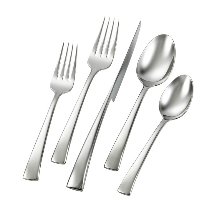 Bellasera (polished), 23-pc Flatware Set, 18/10 Stainless Steel, large 2