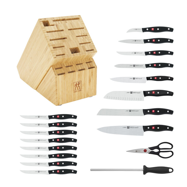 Signature, 19-pc, Knife Block Set, natural, large 3