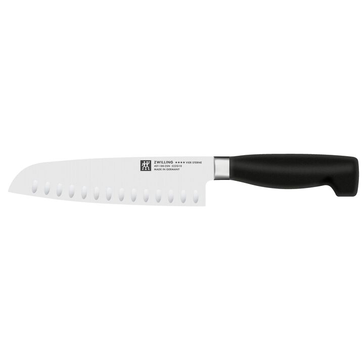 Four Star, Santoku 7 inch, hollow edge, large 1