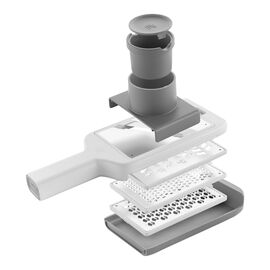 Multi grater/mandoline, grey