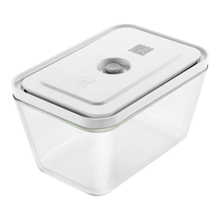 Fresh & Save, L, Vacuum Container, Glass, Grey, large 1