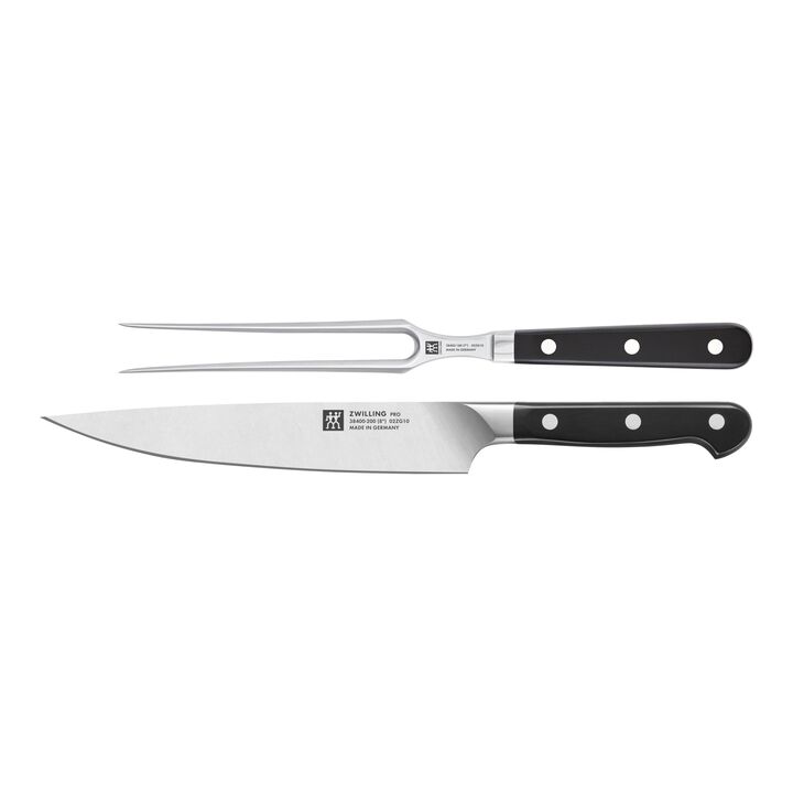 Pro, 2-pc, Carving Knife And Fork Set, large 1