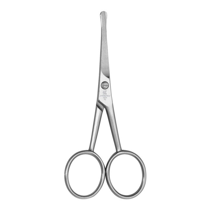 TWINOX, Ear And Nose Hair Scissors - Matt Stainless Steel, large 1