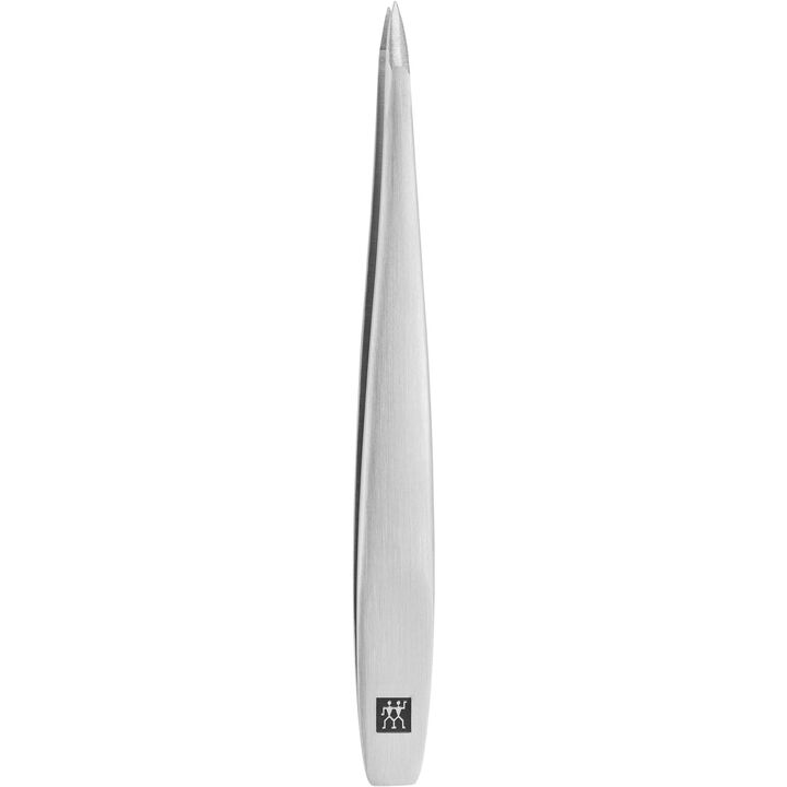 PREMIUM, 3.5-inch Tweezers - Stainless Steel Matt, Pointed , large 1