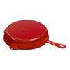 Cast Iron, 11-inch, Traditional Deep Skillet, Cherry, small 6