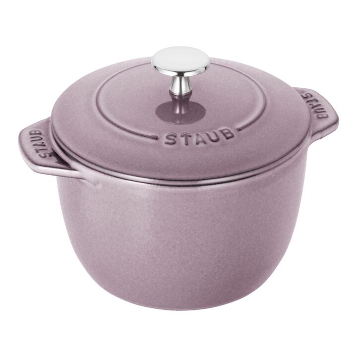 Cast Iron, 1.5 qt, Petite French Oven, Lilac, large 1
