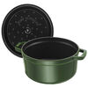 Cast Iron, 7 qt, Round, Dutch Oven, Basil, small 3