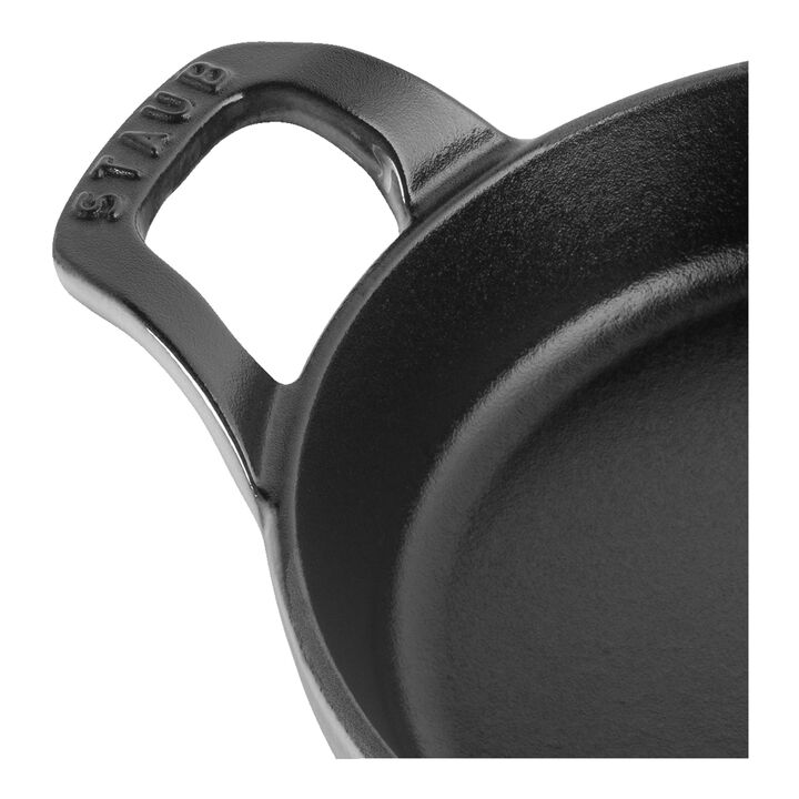 Cast Iron, 6-inch, Round, Gratin Baking Dish, Graphite Grey, large 2