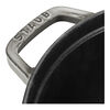 Cast Iron, 4 qt, Round, Dutch Oven, Graphite Grey, small 11
