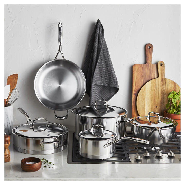 Atlantis, 9-pc, Stainless Steel Cookware Set, large 3