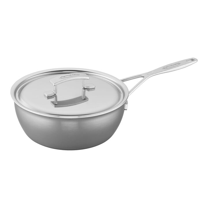Industry 5, 3.5 qt Saucier, 18/10 Stainless Steel , large 1
