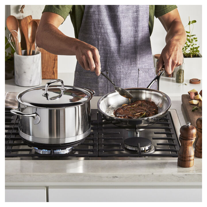Atlantis, 3-pc, Stainless Steel Cookware Set, large 3