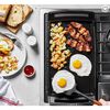 Cast Iron, 18.25 inch x 9.5-inch, Double Burner Griddle / Plancha, small 5