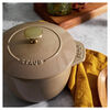Cast Iron, 1.5 qt, Petite French Oven, sesame, small 8