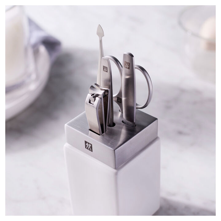 PREMIUM, 6-pc Manicure Station, 18/10 Stainless Steel , large 2