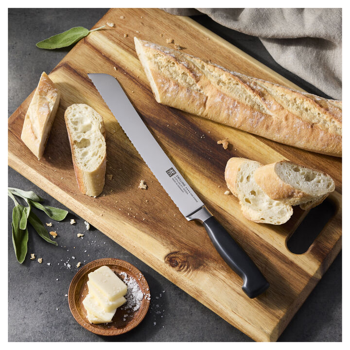 Four Star, Country Bread Knife 9 inch, inverted serrated edge, large 2