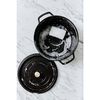 Cast Iron, 7 qt, Round, Dutch Oven, Black Matte, small 7