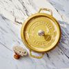 Cast Iron, 4 qt, Round, Dutch Oven, Citron, small 4
