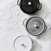 Cast Iron, 4 qt, Round, Dutch Oven, Graphite Grey, small 5