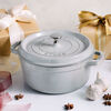 Cast Iron, 4 qt, Round, Dutch Oven, Graphite Grey, small 8