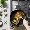Cast Iron, 11-inch, Traditional Deep Skillet, Grenadine, small 7
