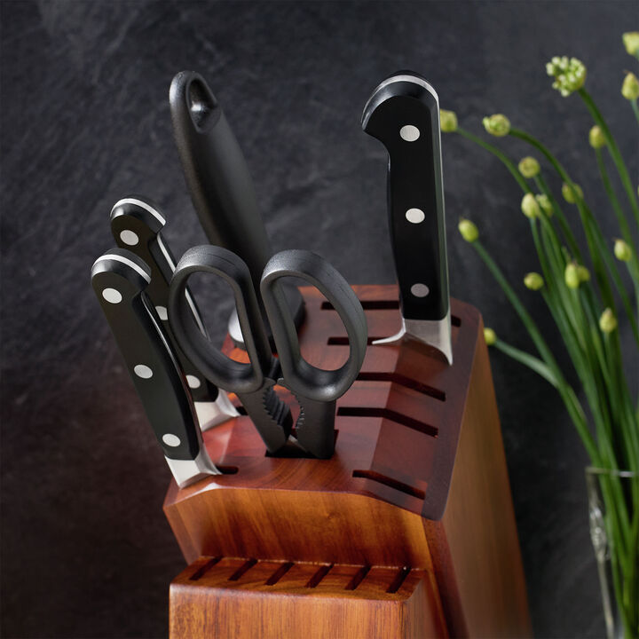 Pro, 7-pc, Knife block set, large 3