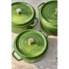 Cast Iron - Round Cocottes, 7 qt, Round, Dutch Oven, Pistachio, small 7