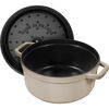 Cast Iron, 7 qt, Round, Dutch Oven, Sesame, small 3