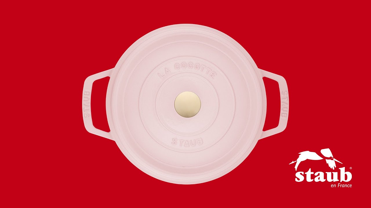 Video 1 for 1.5 qt, Petite French Oven, Pink Peony
